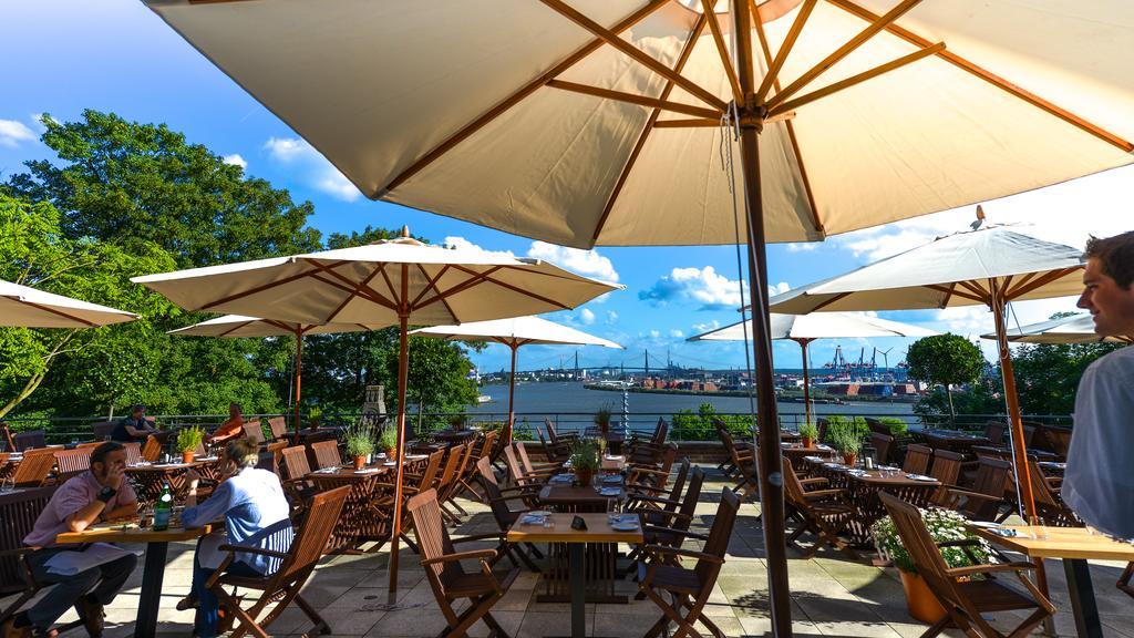 Rainvilles Elbterrassen Hamburg-Harburg Buitenkant foto